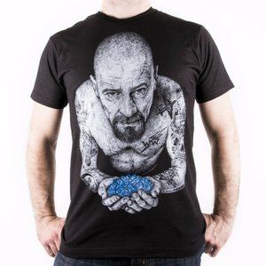 NWT Heisenberg Walter White Black Tee S-2XL